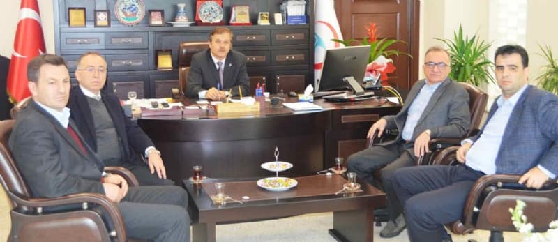 BKHB GENEL SEKRETERİ PROF.DR.RÜSTEM AŞKIN`A ZİYARET