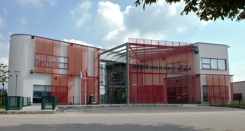 DOSAB KREŞİ AÇILDI