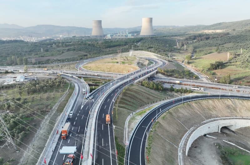 DOSAB Otoyol Kavşağı açıldı