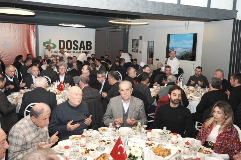 DOSAB sanayicileri iftarda buluştu