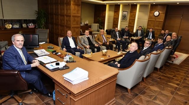 Recep Altepe DOSAB ziyareti 2