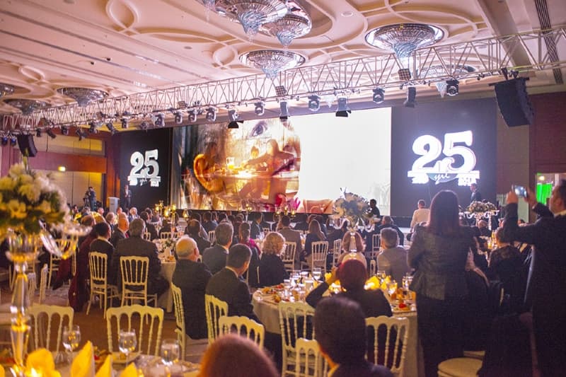 25 Yil Gece Led Ekran