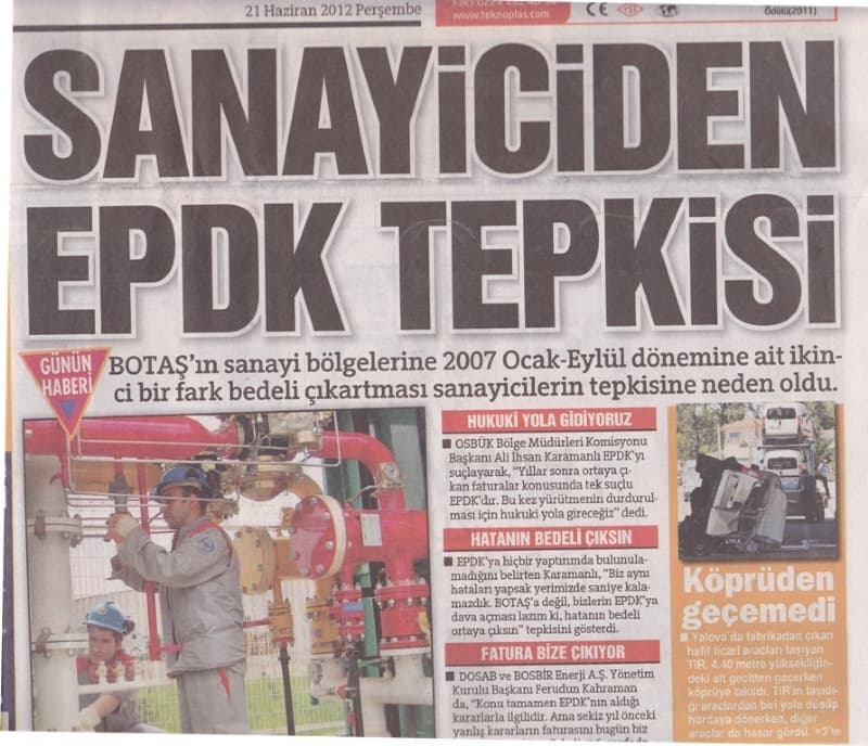 Hurriyet Gazetesi 1.Manset