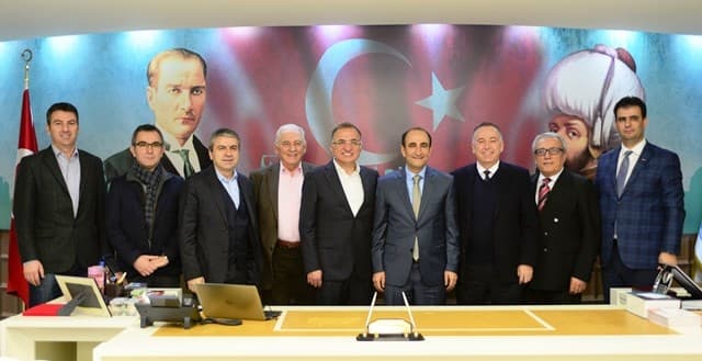 YILDIRIM BELEDİYE BAŞKANI İ.HAKKI EDEBALİ’YE ZİYARET