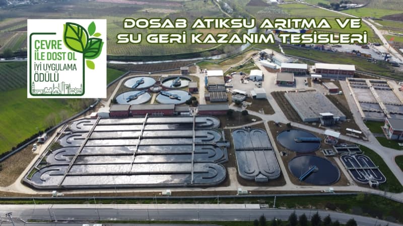 DOSAB Su Geri Kazanım Tesisine İyi Uygulama Ödülü