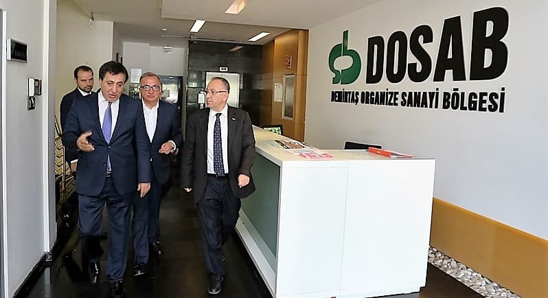 VALİ KÜÇÜK `DOSAB ÇOK İLERİ DÜZEYDE PROJELERLE ÇITAYI ÇOK YÜKSELTMİŞ`